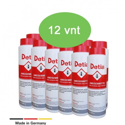 DETIA milteliai skruzdėlių naikinimui, MAXI pakuotė (kaina nurodyta 1 vnt./500 g)